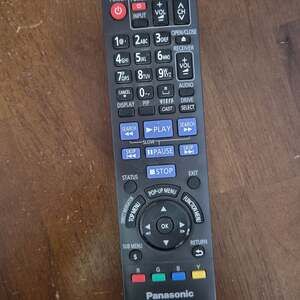 Panasonic Blu-Ray Disc Player Remote Control